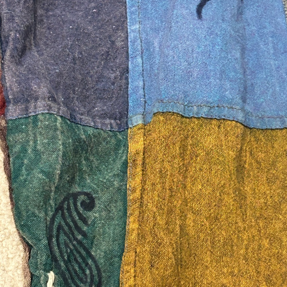 Rising International Multicolor Patchwork Pants - image 3